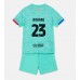 Barcelona Jules Kounde #23 Dětské Oblečení 3rd Dres 2023-24 Krátkým Rukávem (+ trenýrky)